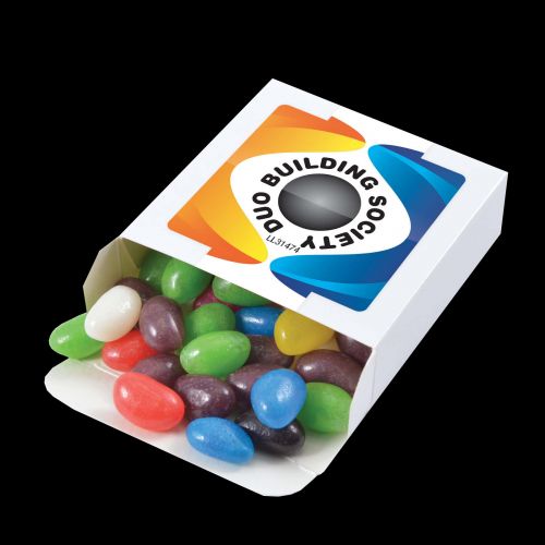 Assorted Colour Jelly Beans in 50g Box