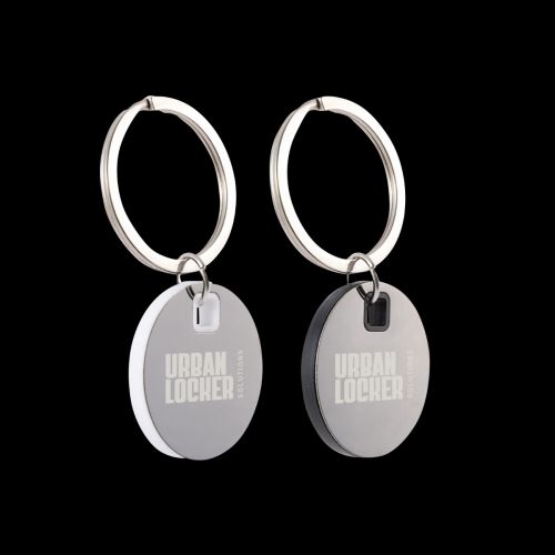 Circle Stainless Steel Keytag