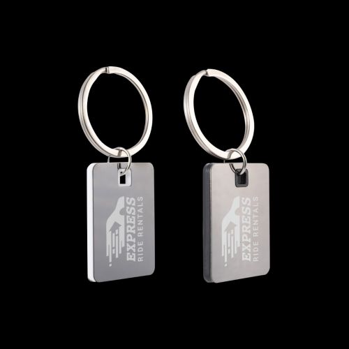 Rectangle Stainless Steel Keytag