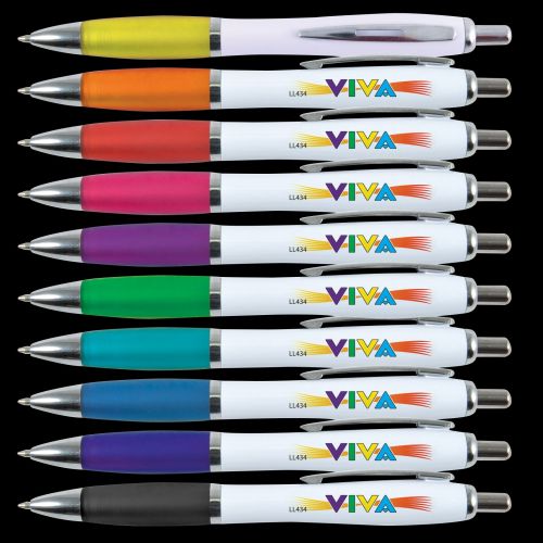 Viva Pen - White Barrel