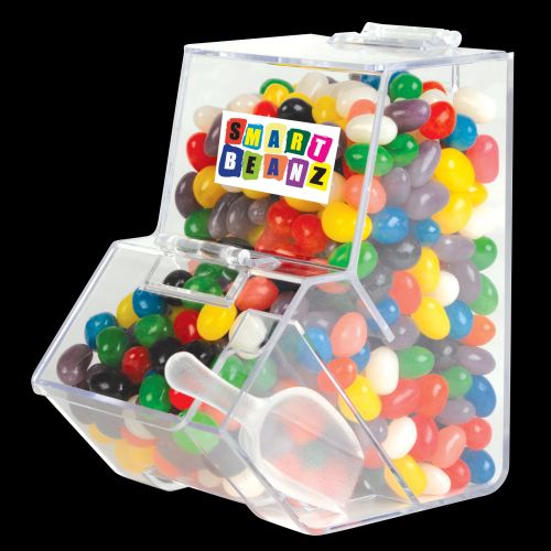 Assorted Colour Mini Jelly Beans in Dispenser