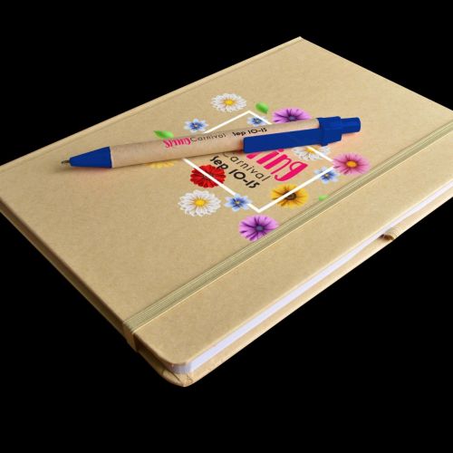 Venture A5 Natural Notebook / Matador Pen