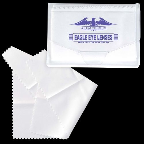 White Microfibre Lens Cloth