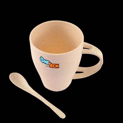 Avenue Wheat Fibre Cup and Spoon