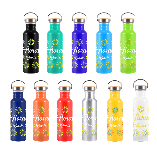 Chat Recycled Aluminium Drink Bottle