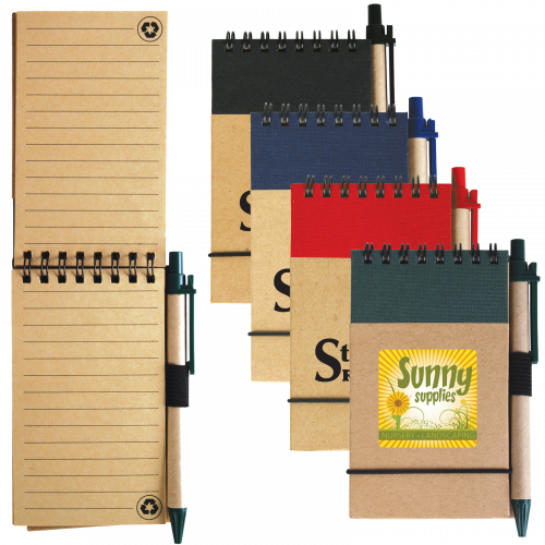 Tradie Cardboard Notebook with Pen