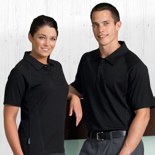 Merino Short Sleeve Polo - Mens