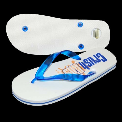 Bottle Opener Jandals With Vinyl Strap