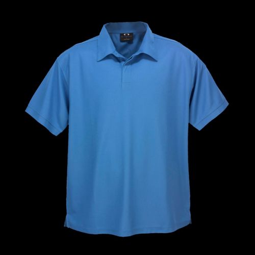 Mens Micro Waffle Polo