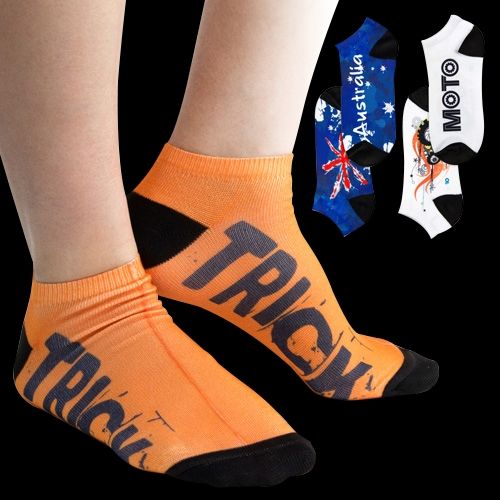 Sublimated Ankle Socks