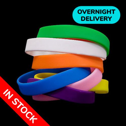 Plain Silicone Wristbands