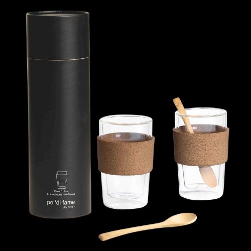 Kafe Double Walled Glass Set