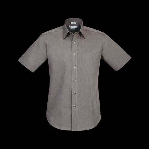 Mens Chevron Short Sleeve Shirt