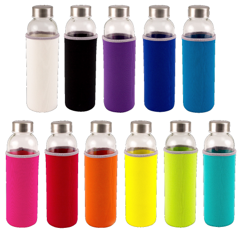 Denver Glass Bottle With Neoprene Sleeve