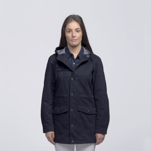 Womens Navy Heritage Twill Jacket