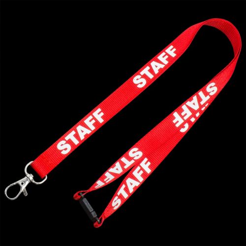 Pre-Printed Staff Lanyards (15mm)