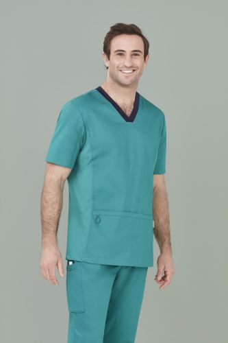 Mens Riley V-Neck Scrub Top
