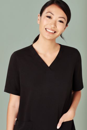 Womens Avery Easy Fit V-Neck Scrub Top