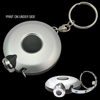 Tape Measure Torch Keyring