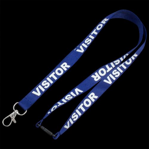 Pre-Printed Visitor Lanyards (15mm)