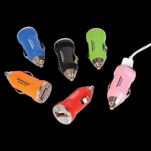 Asst Colour Car USB Chargers