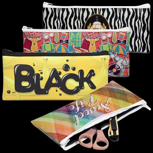 Neoprene Pencil Bags by Sublimation