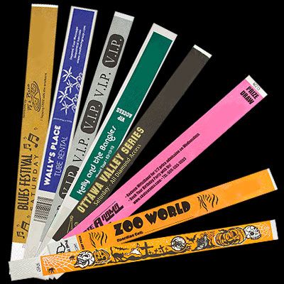 Tyvek Wristbands