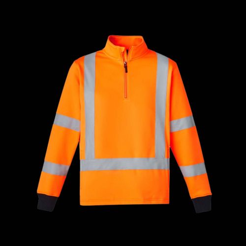 Unisex Hi Vis X Back Rail Jumper

