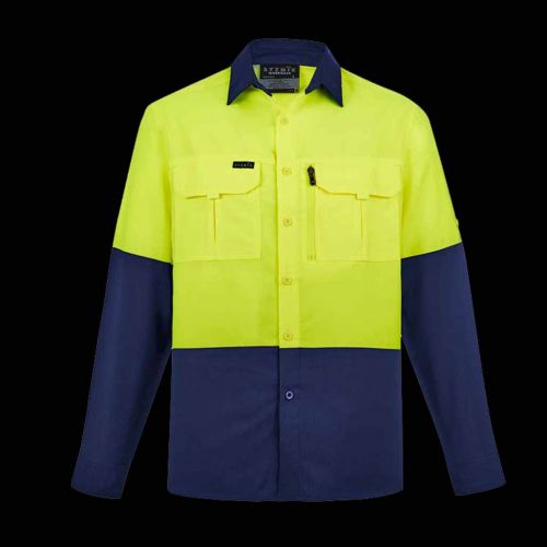 Mens Hi Vis Outdoor L/S Shirt