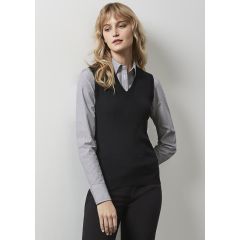 Women's V-Neck Knit Vest