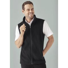 Men's Plain Micro Fleece Vest