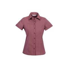 Ladies Chevron Short Sleeve Shirt