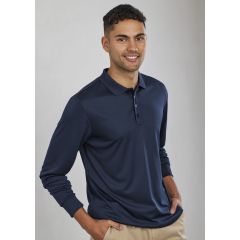 Men's Action Long Sleeve Polo