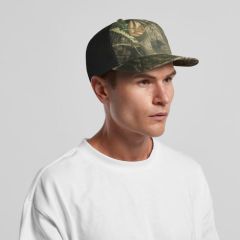 Mesh Contrast Camo Cap