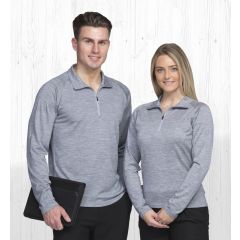 Merino Zip Pullover - Womens