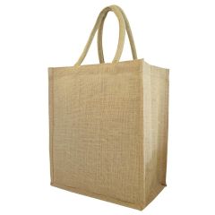 Six Bottle Jute Tote Bag