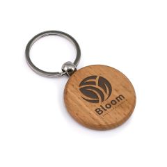 Frontier Round Keyring