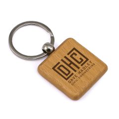 Frontier Square Keyring
