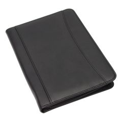 A5 PU Zip Round Compendium