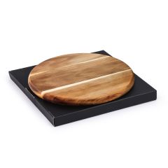 Petite Round Cheese Board - Wooden