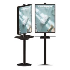 Poster Wired & Wireless Charging Station