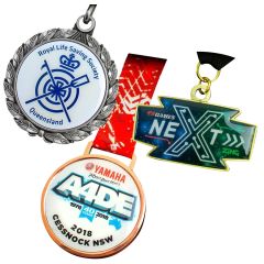 Epoxy Dome Finish Medals