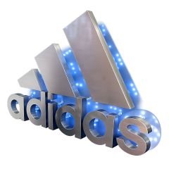 Stainless Steel Backlit 3D LED Signs