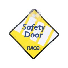 Suction Cup Warning Sign
