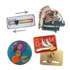 Sliding Lapel Pins