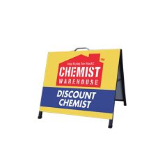 Small Steel A Frame Sign