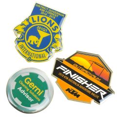 Full Colour Print Epoxy Dome Lapel Pins