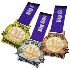 Wood Combo Medals