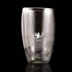 Sierra 450ml Double Wall Glass Cup