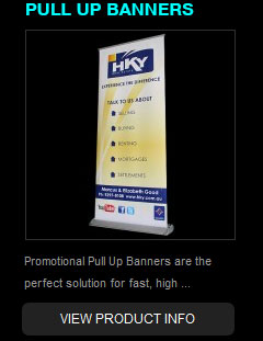 Pull up banners